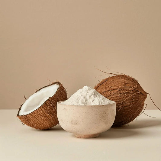 Neutral, vegan coconut milk powder 40% fat with maltodextrin